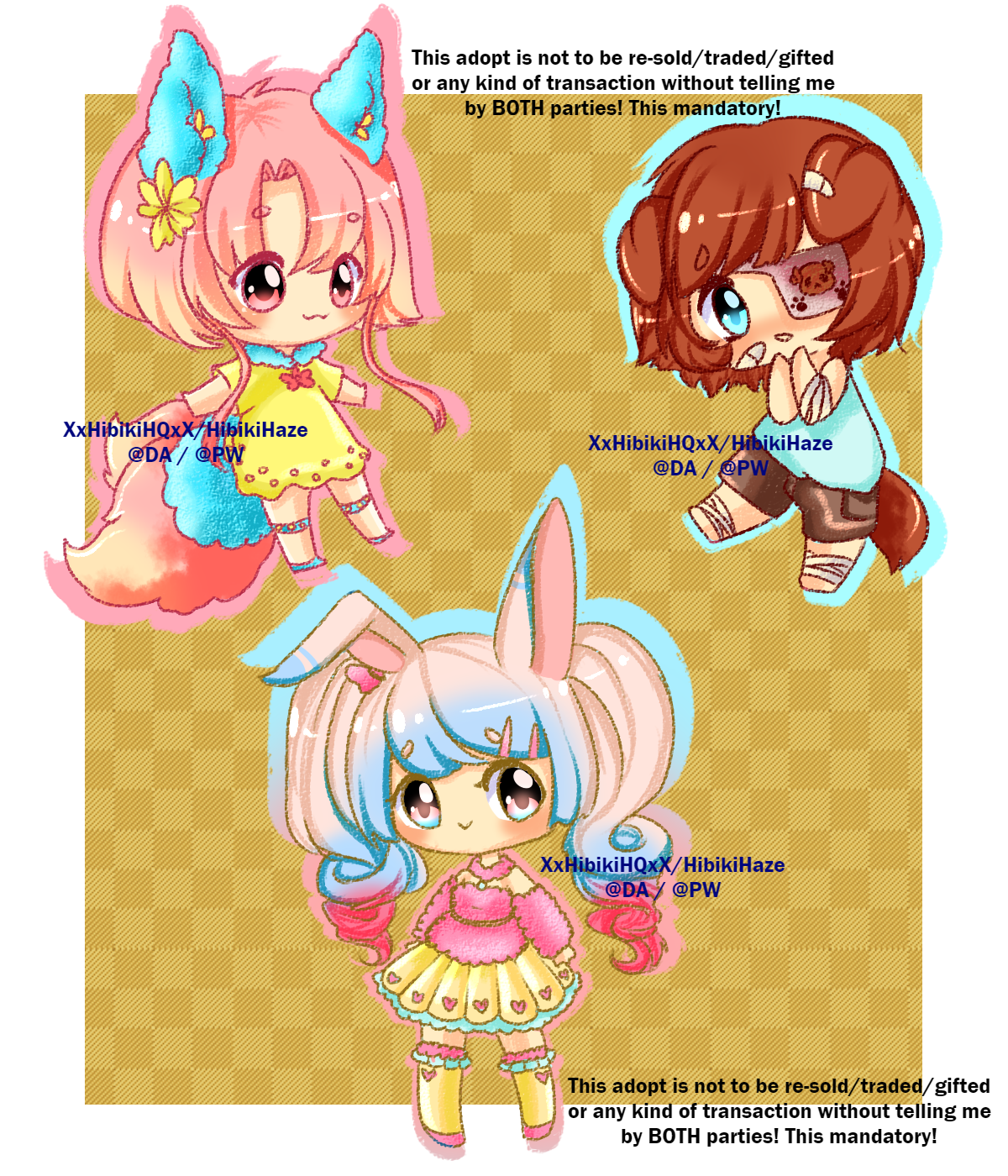 .:Adopt:. Chibi Batch [OPEN/OTA] [Pendings]