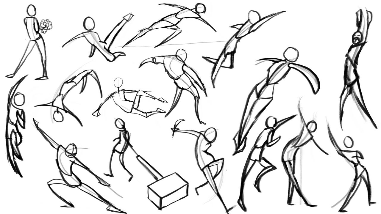 Gesture Study Sketch By Timex2987 On Deviantart Gesture Study Sketch By Timex2987 On Deviantart