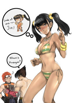 Ling Xiaoyu Bikini