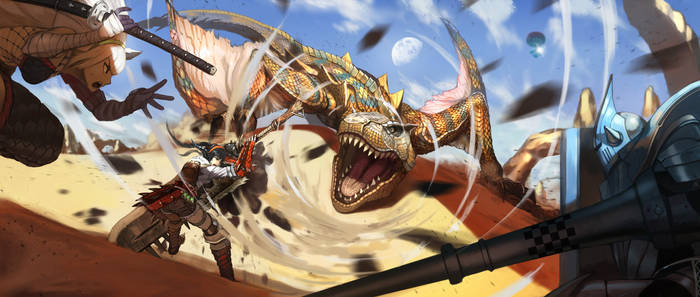 Monster Hunter - Creampu Vs Tigrex