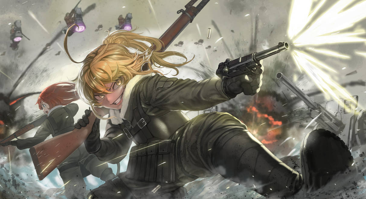 Youjo Senki by DigitalOme on DeviantArt