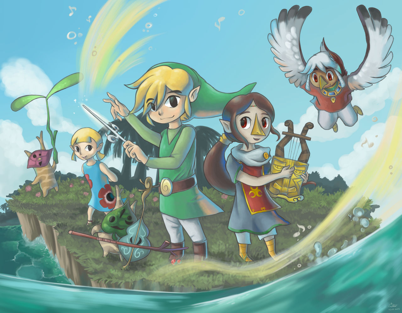 Wind Waker Link crew by Lance-of-the-Dragons on DeviantArt