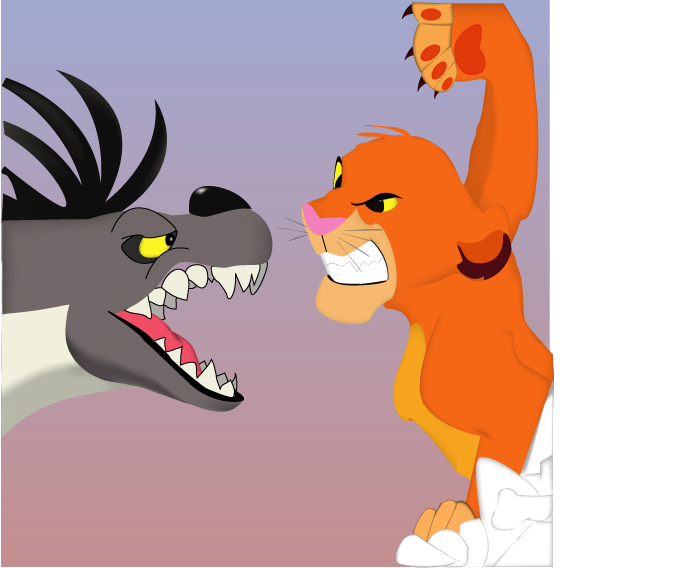 simba attack by ARcreation on DeviantArt