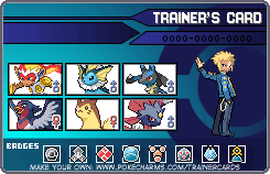 My Trainer Card