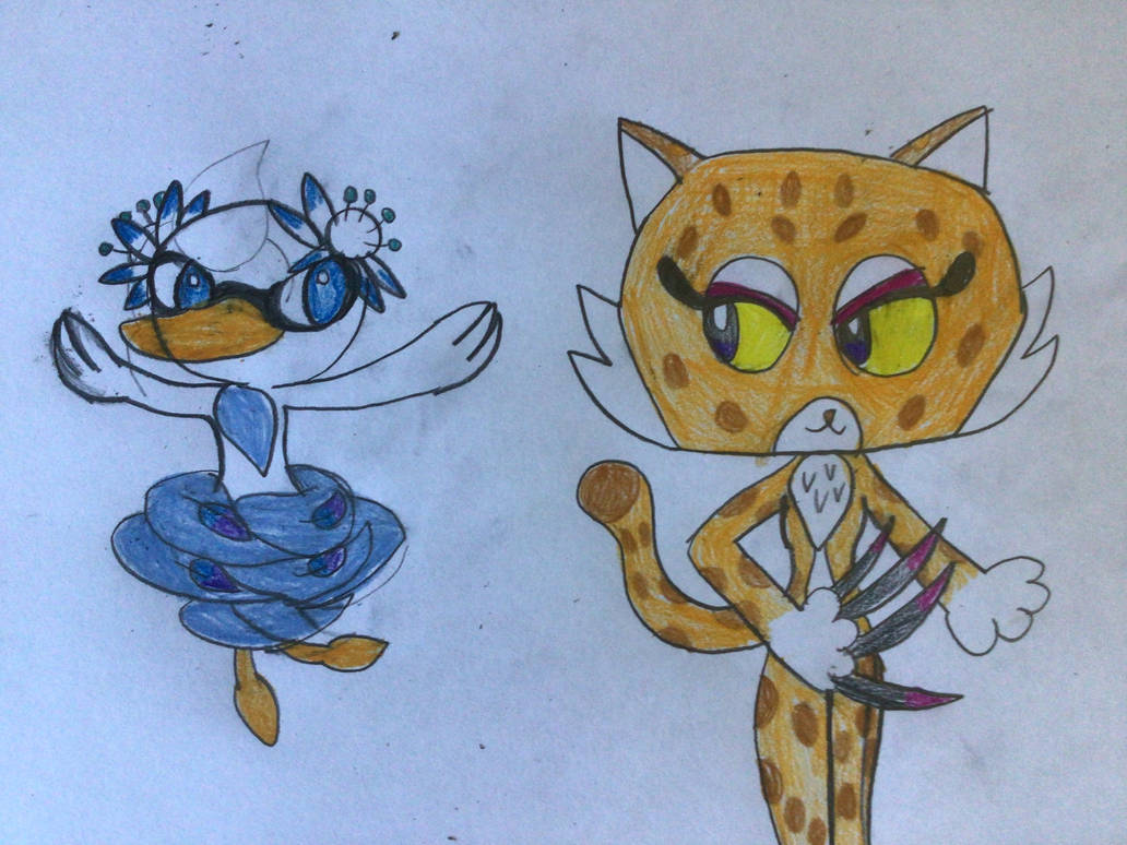 Lady beast Duo by Skye01ber on DeviantArt