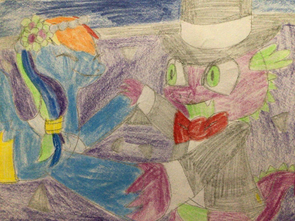 Rainbow Dash and Spike waltzing by Skye01ber on DeviantArt