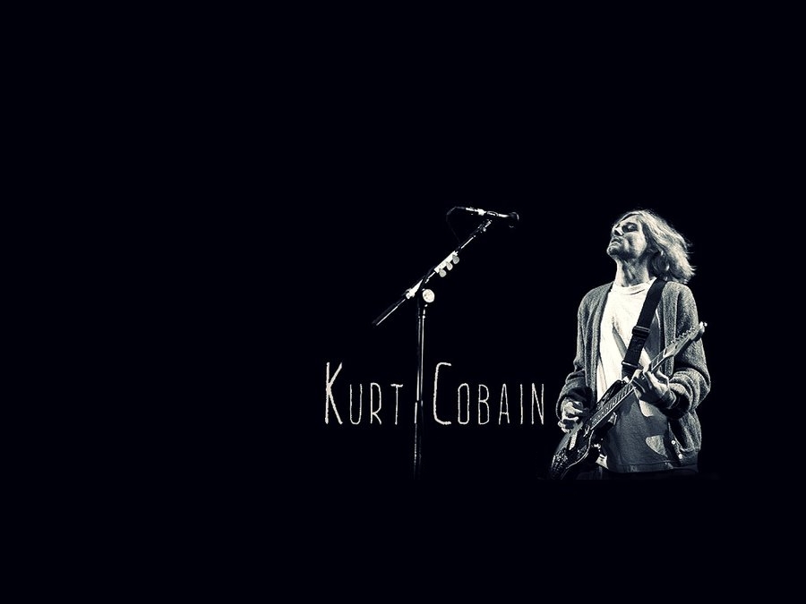 kurt cobain wallpaper by adriannazajac