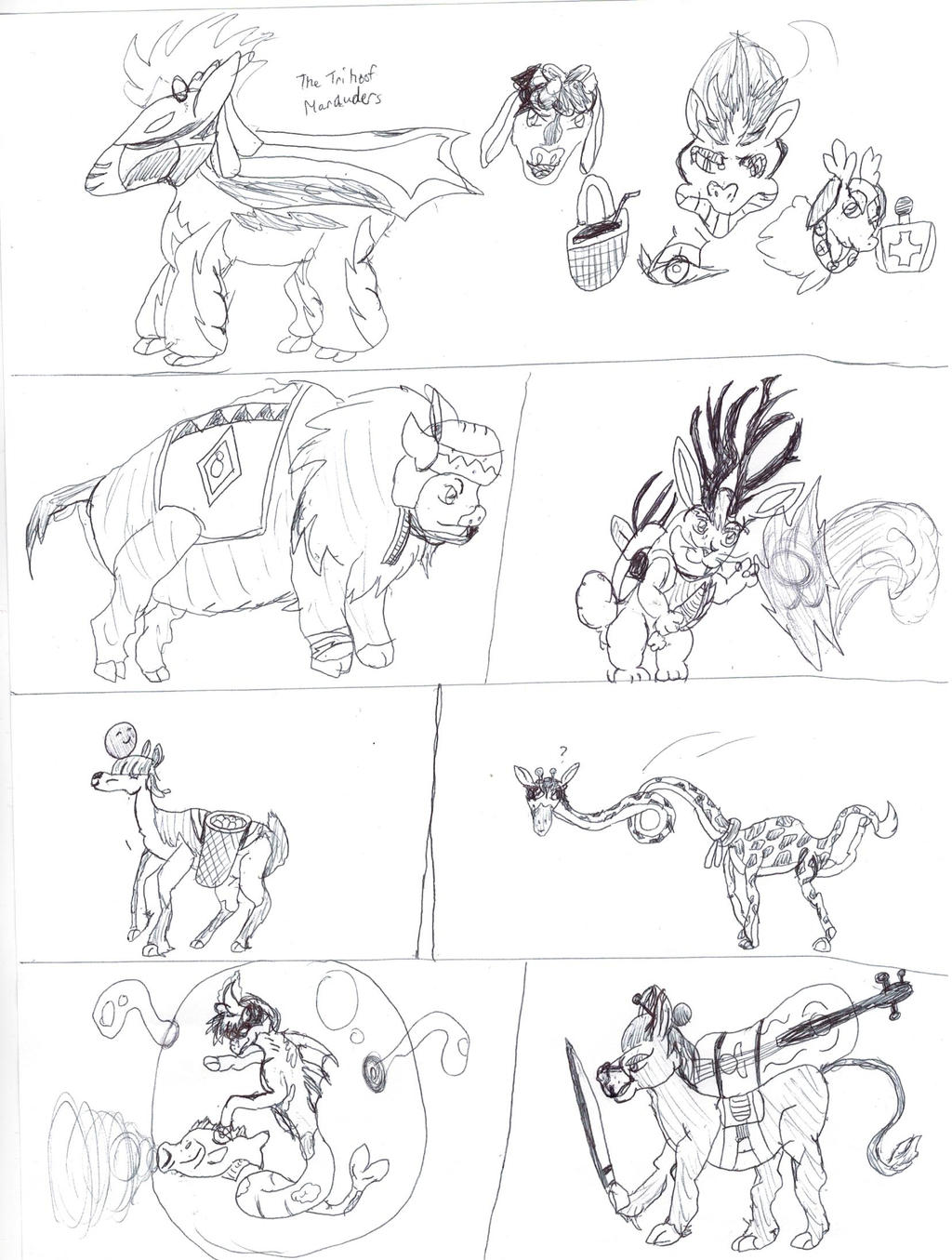 Them's Fightin Herds OC Extras by SuperHurricane