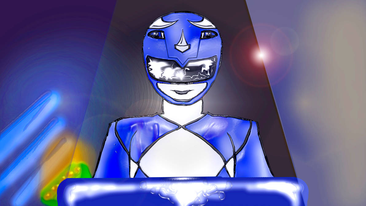 Power Rangers Crying Blue Ranger Blue Ranger - Power Rangers - Fan Art by chase4884 on DeviantArt