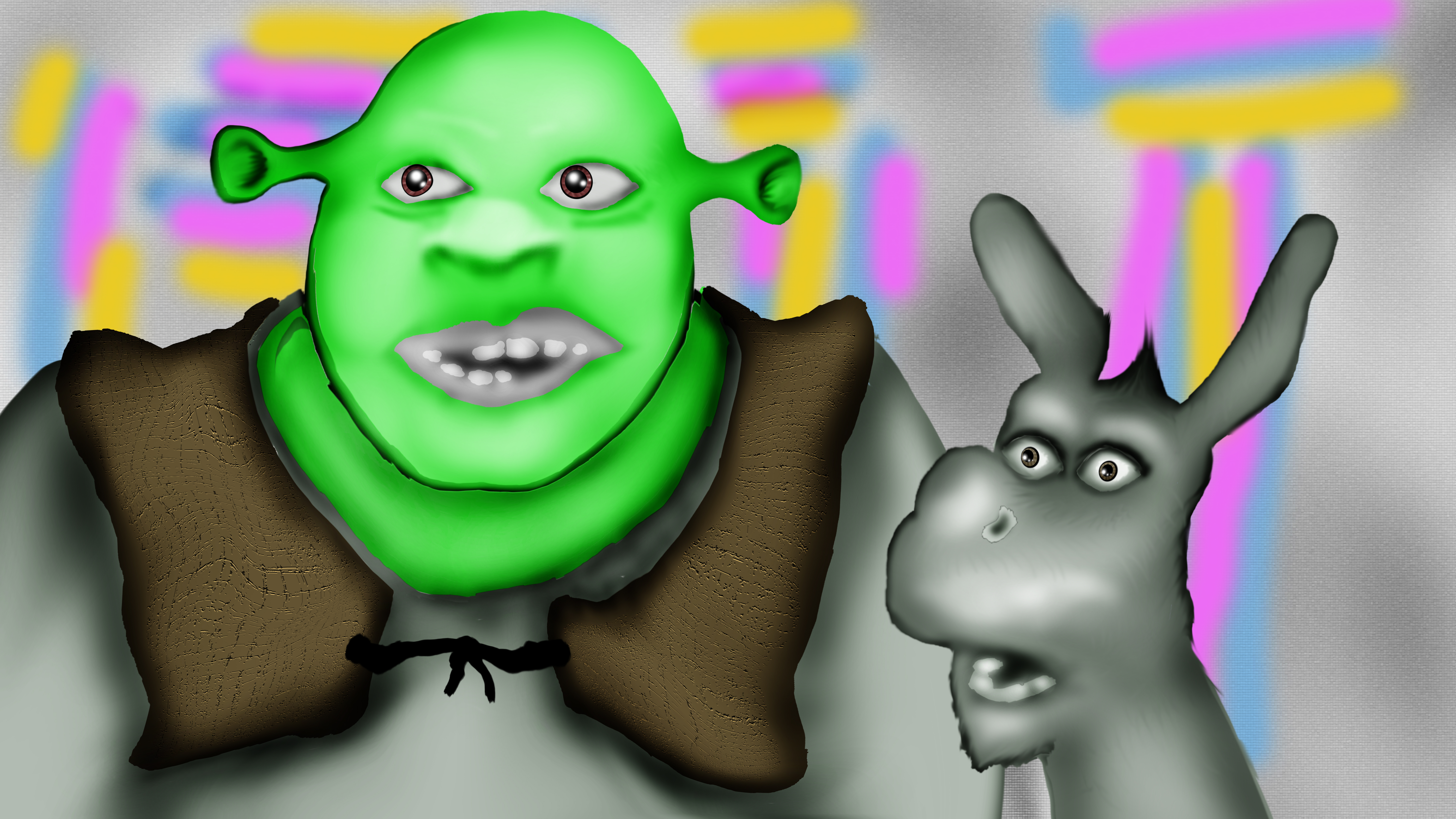 Shrek Fan Art. 
