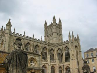 Bath Abbey side shot