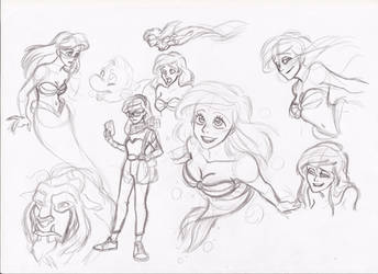 Ariel sketches