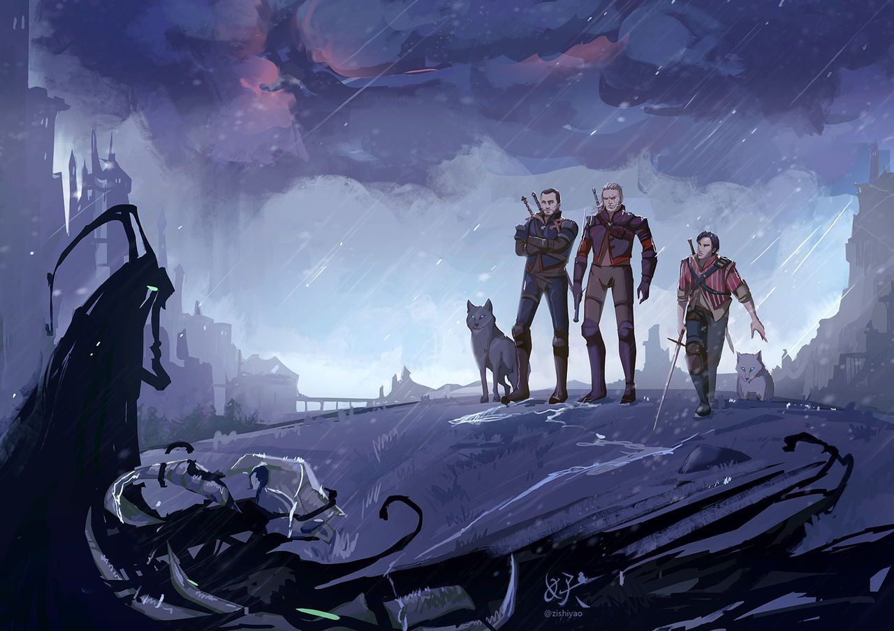 wolf packs by Zishiyao on DeviantArt