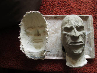 Goblin Mask Sculpture