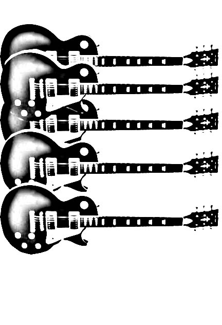 Guitar Stencil