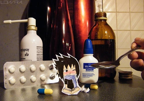 Sasuke is sick - paperchild
