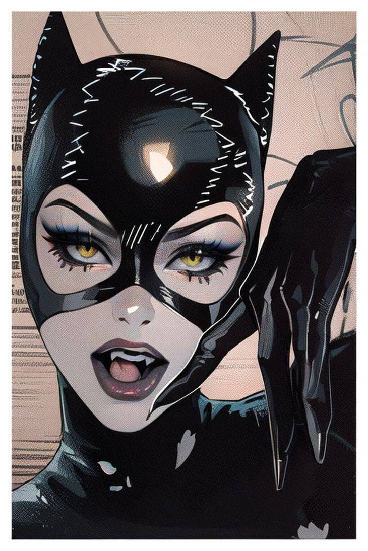 Cat girl (poster) #dc by Mrsketcch on DeviantArt