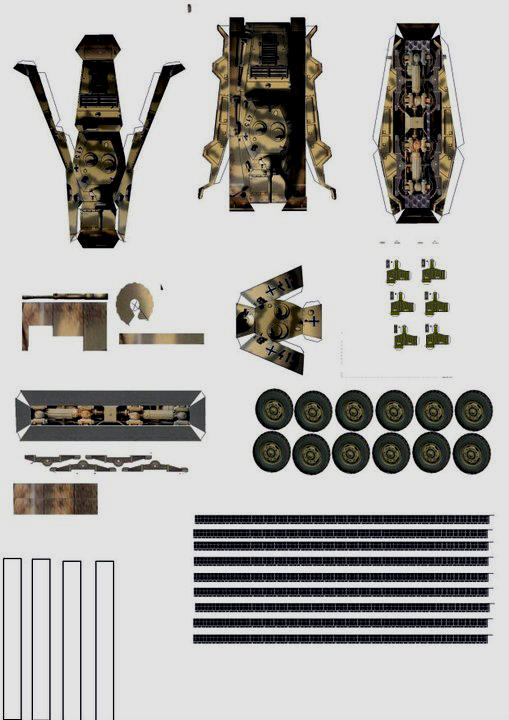 paper models by lonornon228 on DeviantArt