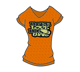 make love t-shirt