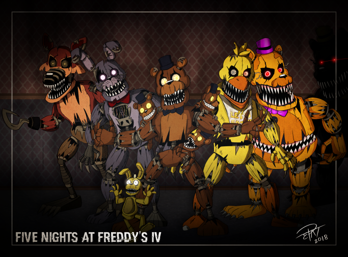 Broken FNaF 1 animatronics(Remake) by Fnaf-fan201 on DeviantArt