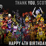 Happy 4th Birthday, FNAF!