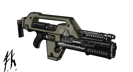 Armat M41A Pulse Rifle