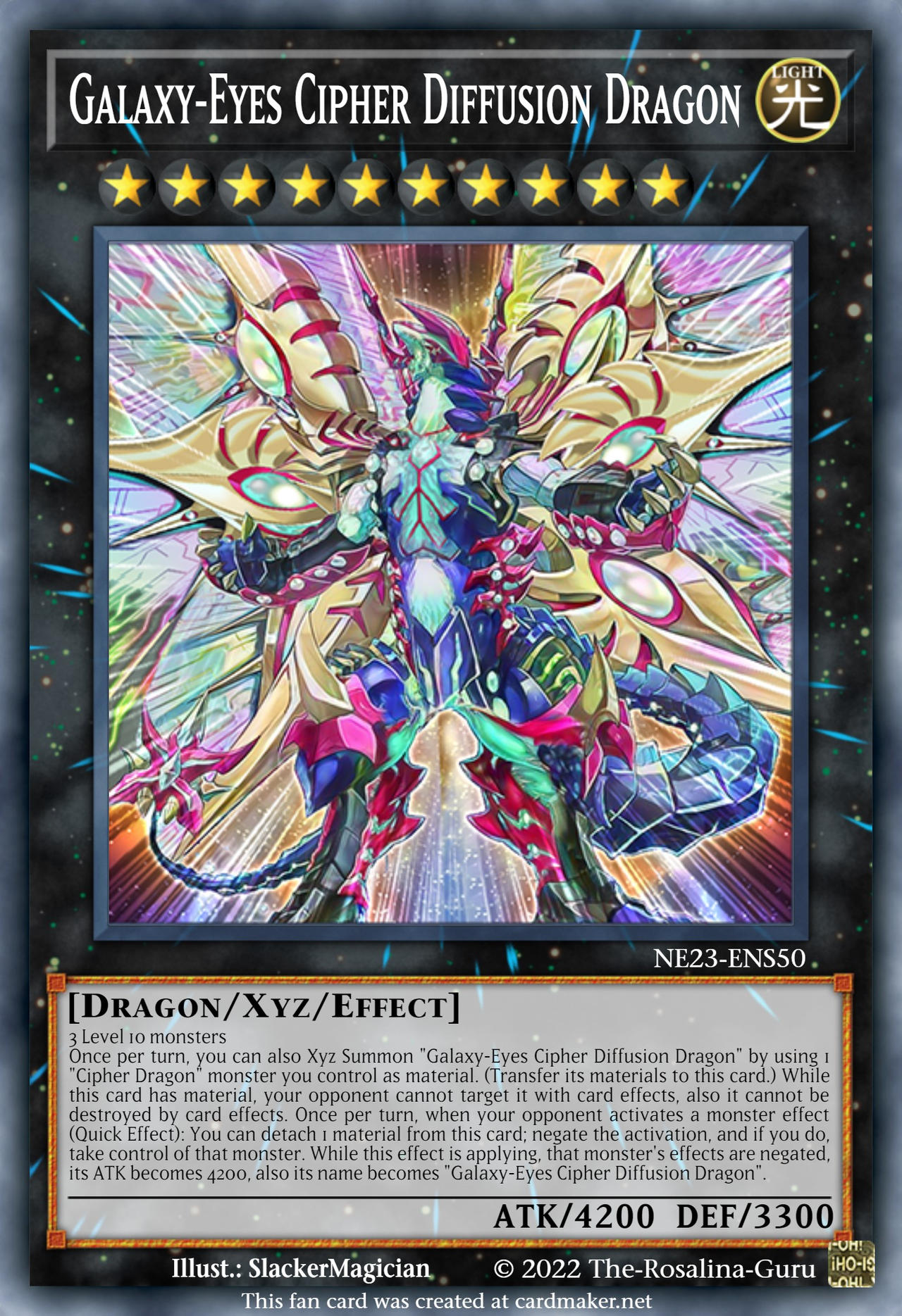Galaxy-Eyes Cipher Diffusion Dragon by The-Rosalina-Guru on DeviantArt