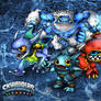 Water Skylanders- COLORED