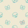 KAWAII DESU SKULL TILE