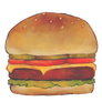 a burger