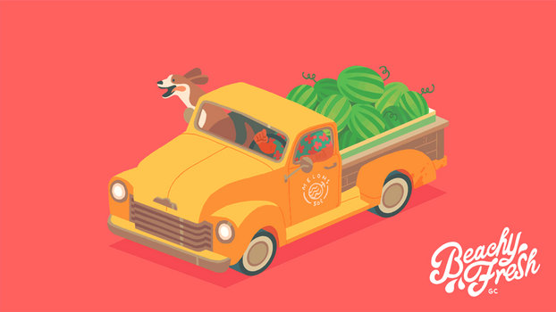 beachy truck (animated)