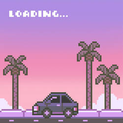 sunset driving