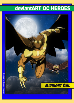 Midnight Owl Trading Card