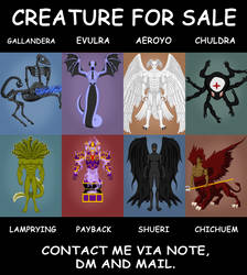 CREATURE FOR SALE