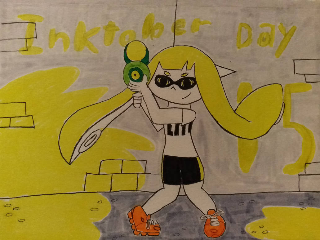 Inktober day 15 inkling by libbyeth on DeviantArt