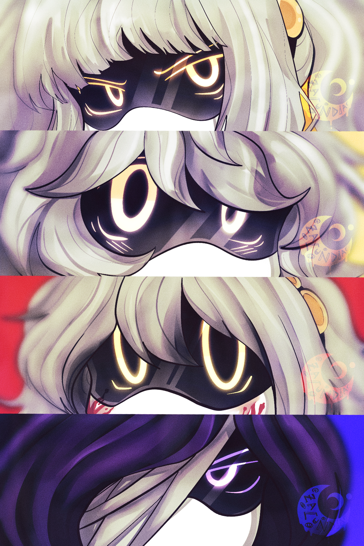 The Main Four (eyes) anime. Pinterest ideas 2022. by Zalundia on