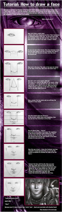 Tutorial: How to draw a face