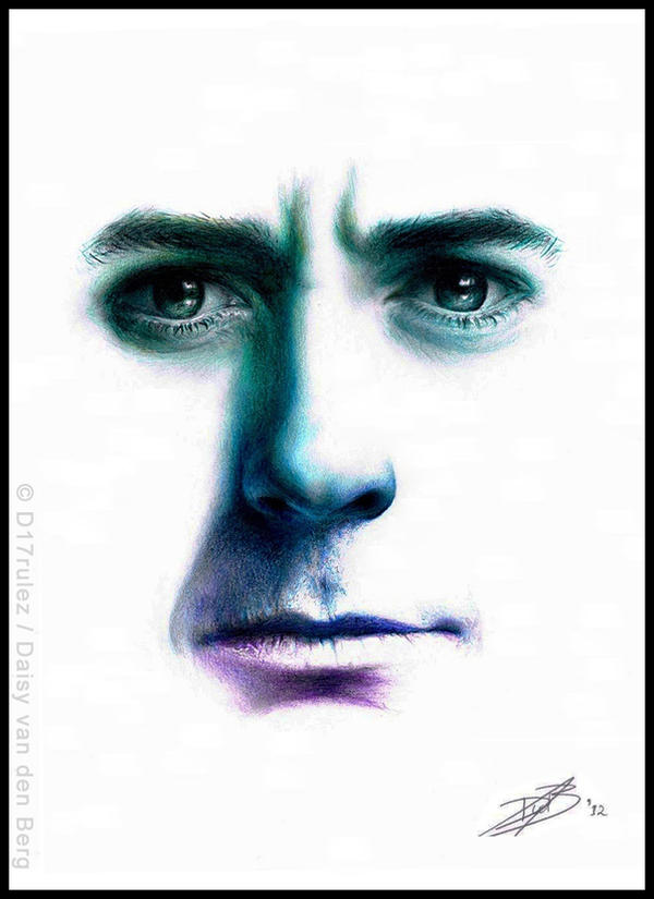 Robert Downey Jr - Coloured Pencils by D17rulez