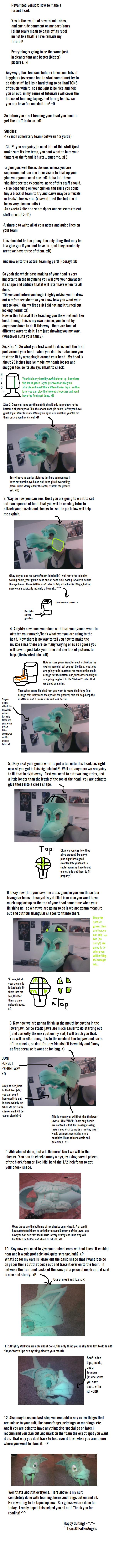 How to make a fursuit: part 1