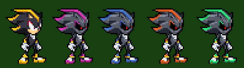 Shadow Android Colors Shadow Androids by breckhhh on DeviantArt