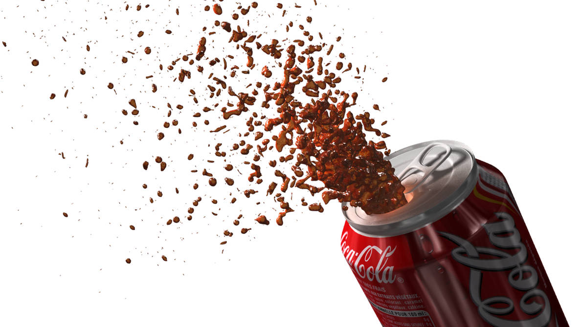 Coca Explosion by T-Gwen on DeviantArt