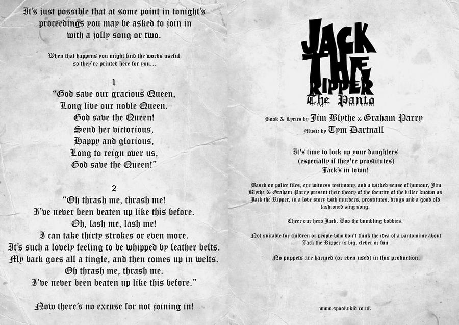 Jack The Ripper Programme Jack The Ripper Program Pt-3 by Butler1983 on DeviantArt