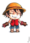 Luffy by akanotsubasa