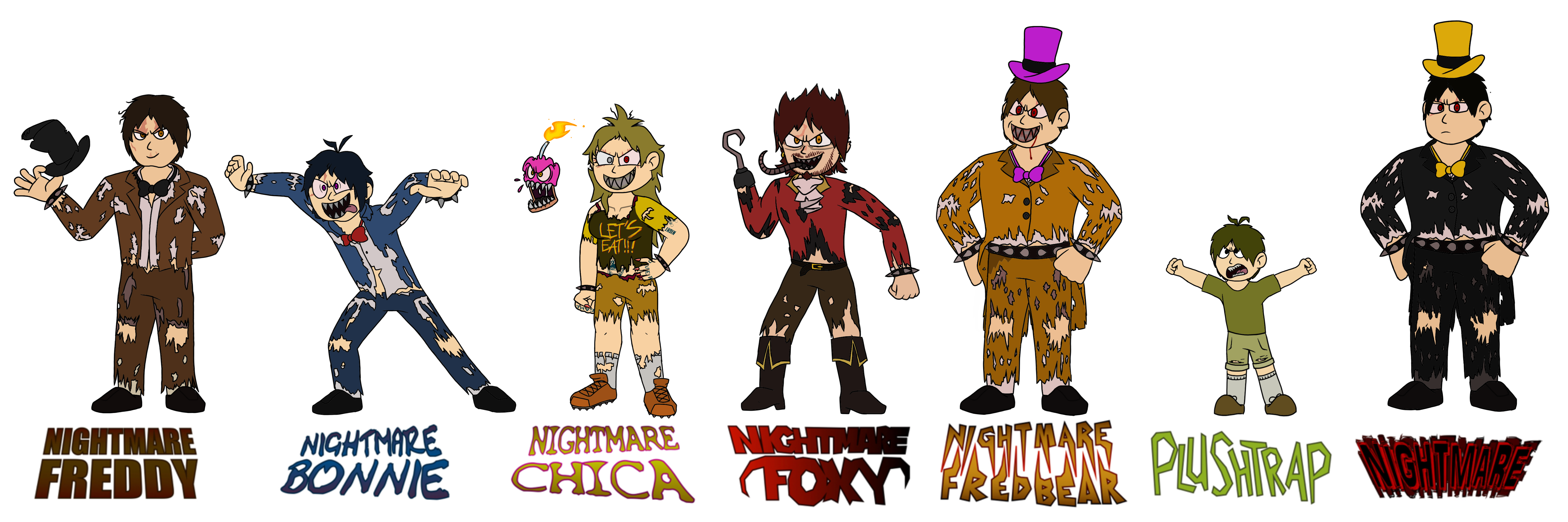 Five Nights at Freddy's 4 Halloween Edition by puppet-12 on DeviantArt