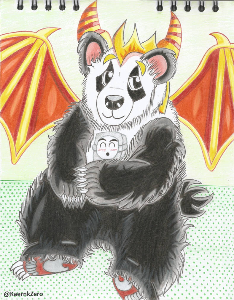 Panda Dragon by KaernkZero on DeviantArt