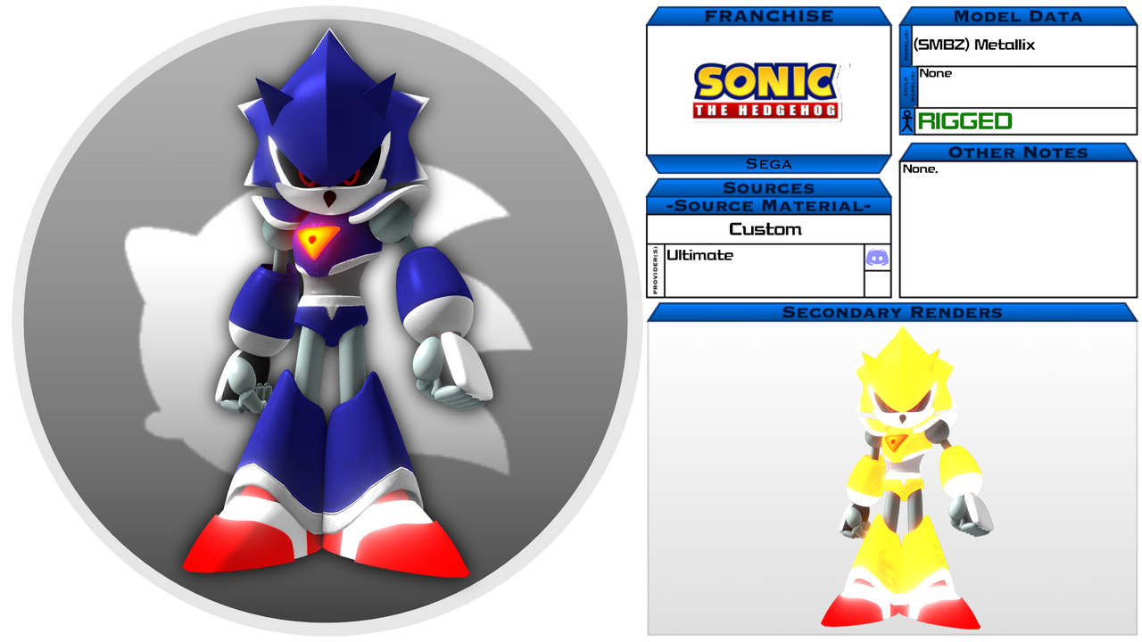 3D Model Showcase - (SMBZ) Metallix by SeekingtheSky on DeviantArt