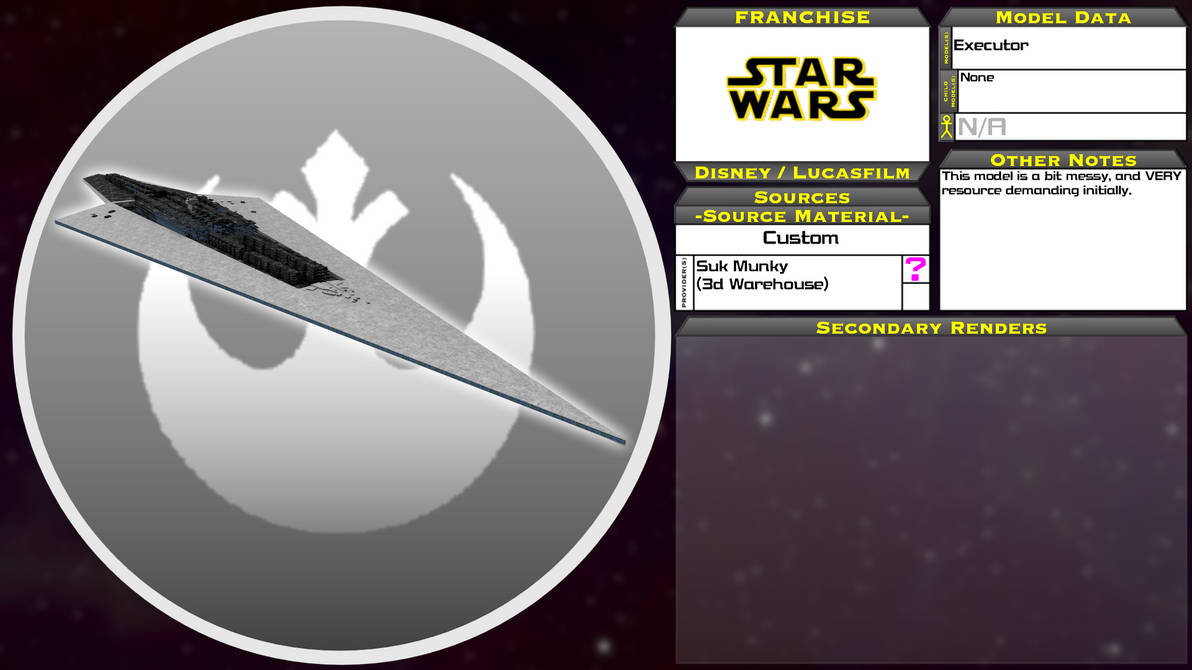 3D Model Showcase - Executor by SeekingtheSky on DeviantArt
