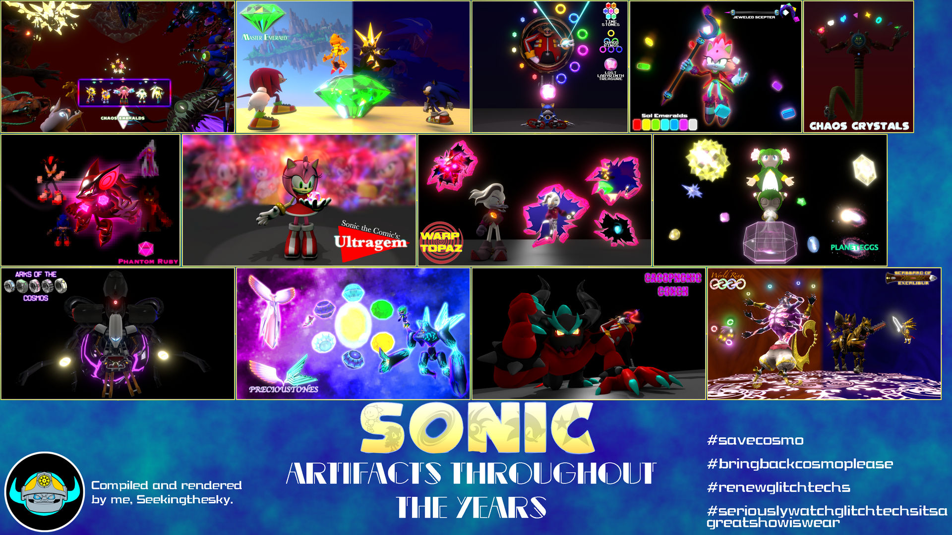 Sonic Inventions Sonic Artifacts Throughout The Years by SeekingtheSky on DeviantArt