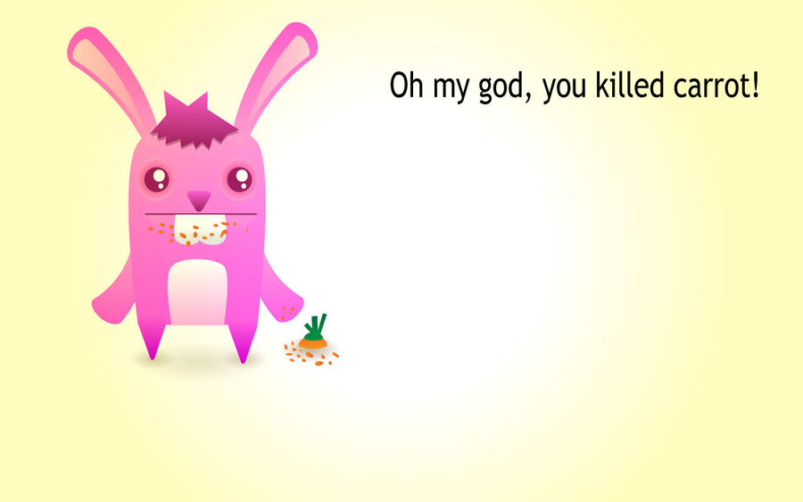 Bunny Serial Killer by LittleBlackKitten on DeviantArt