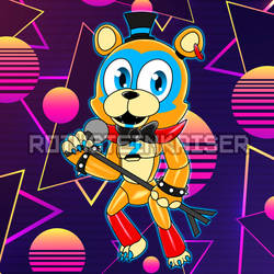 FNAF - Glamrock Freddy